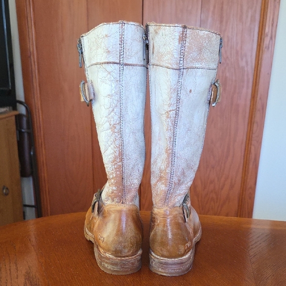 Bed Stu Distressed Leather Boots, SZ 6 - Picture 7 of 8